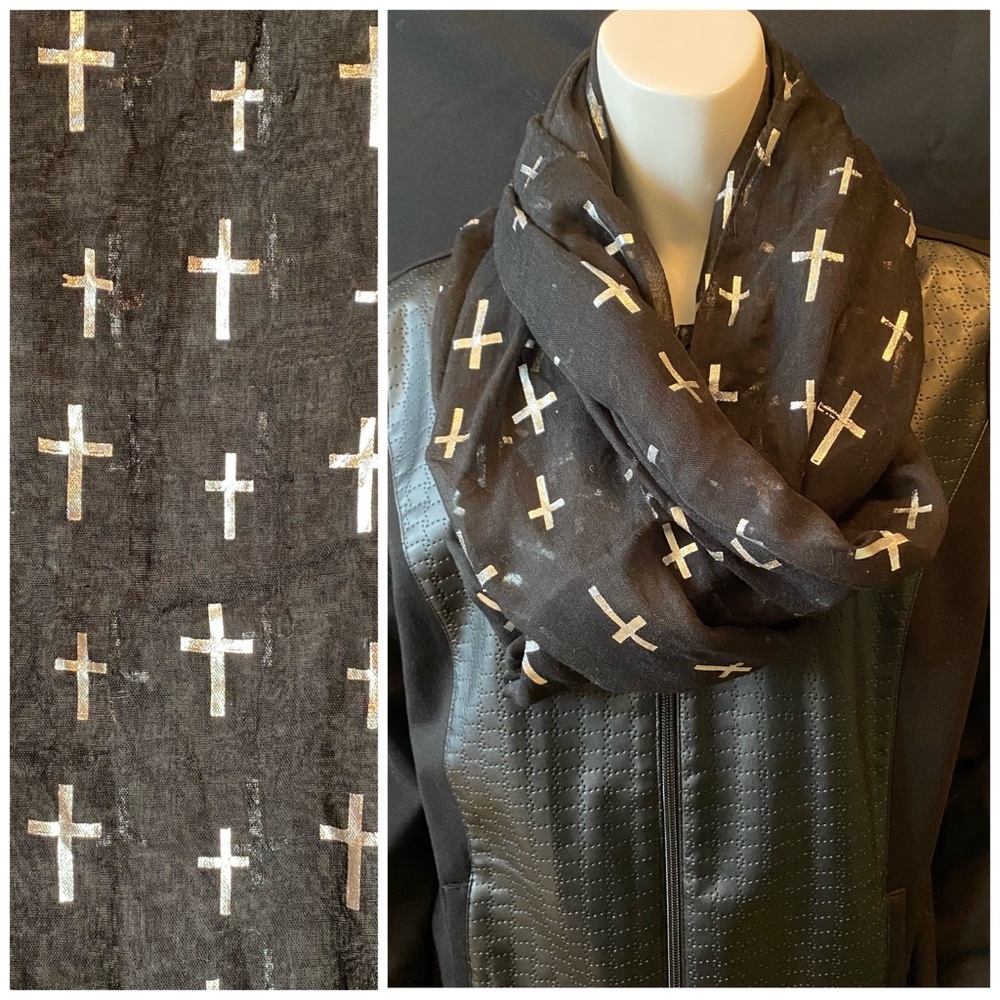 Cross Infinity Scarf